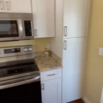 Modified European Kitchen and Bathroom Cabinetry Reface