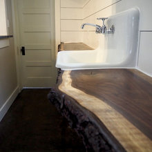 Basement bathroom