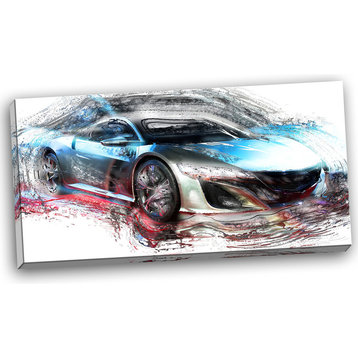 "Exotic Supercar" Canvas Painting