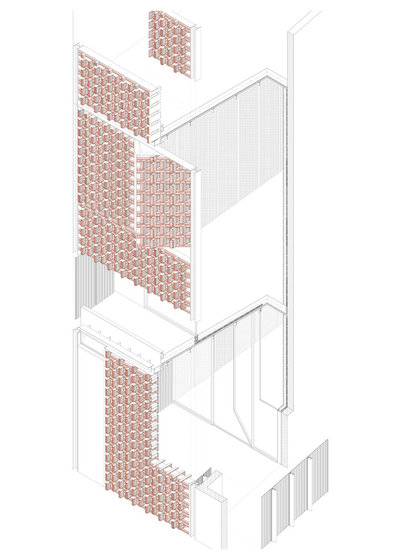 Elevación exterior by Muka Arquitectura