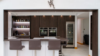 Modern open plan kitchen living