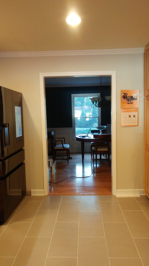 Refrigerator won't fit....opening up a doorway