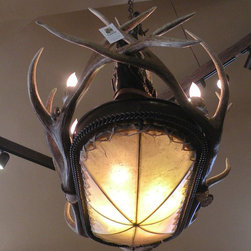 Custom Elk Horn Chandelier - Chandeliers