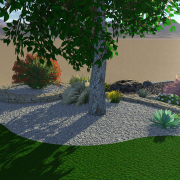 Front Yard Renovation In Mesa Community