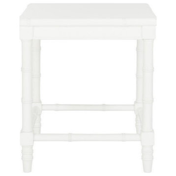 Roxie Accent Table, Vintage White