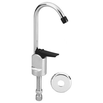 Touch-Flo Style 6" Pure Water Dispenser In Satin Nickel, Polished Chrome