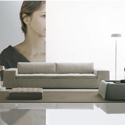 Poliform - Airport Ottoman by Paola Navone for Poliform - Footstools, Cubes and Ottomans