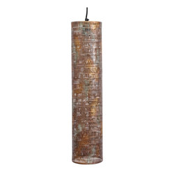 Barker and Stonehouse - LARGE CYLINDRICAL COPPICE PENDANT - L&aacute;mparas de techo