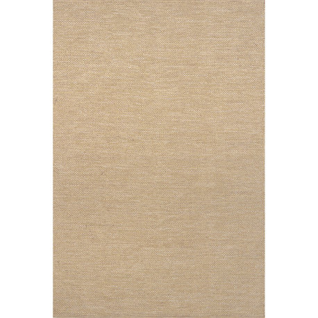 Nuloom Hand-Woven Cotton Solid Area Rug, Tan 3'x5'
