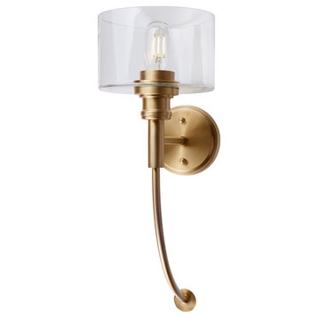 1-Light Wall Sconce, Soft Gold