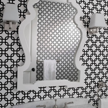 Cooper Classics Lawson Mirror in Glossy White