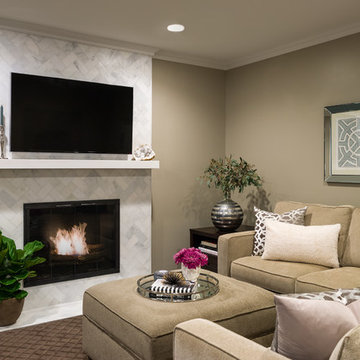 Contemporary New Jersey Family Room