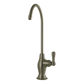 Kingston Reverse Osmosis System Filtration Water Air Gap Faucet, Antique Brass