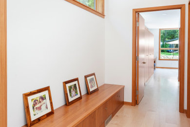 Example of a minimalist hallway design in Grand Rapids