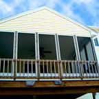 Jessup Travertine Front Porch and Walkway Centerville, Ohio
