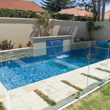 Backyard and pool