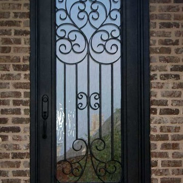 Square Iron Doors