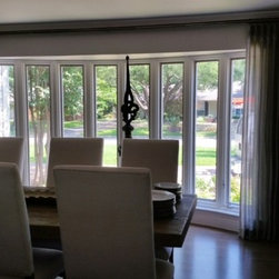 Custom Designed Draperies - Window Treatments