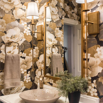 Magnificent Botanical Powder Room