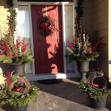 Front Porch Christmas Decor