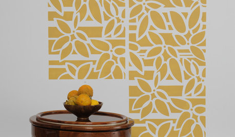 How to Use an All-Over Wall Stencil