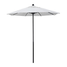 California Umbrella Oceanside 7.5' Black Market Umbrella, White