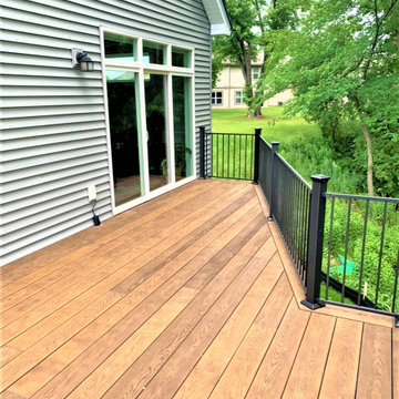 Richard's Composite Decking Project In Ramsey, MN