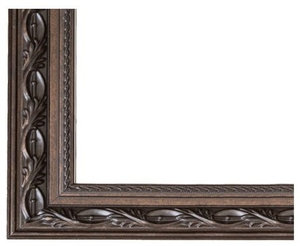 Le Flore Frame in Bronze Brown, Frame Only, 36"x60"