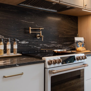 Modern White Oak Kitchen