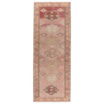 Jaipur Living - Machine Washable Jaipur Living Jesse Medallion Orange/ Pink Runner Rug 3'X8' - The Canteena collection combines the charm of timeless designs with easy-care, livability for any home or lifestyle. The Jesse design delights with Southwestern mini-medallions and intricate geometric borders in hues of orange, pink, beige, and brown. This digitally printed assortment of rugs features stunning abrashed designs that are matched with a traction backing ideal for heavily trafficked, hard surface spaces such as entryways, bathrooms, and kitchens.