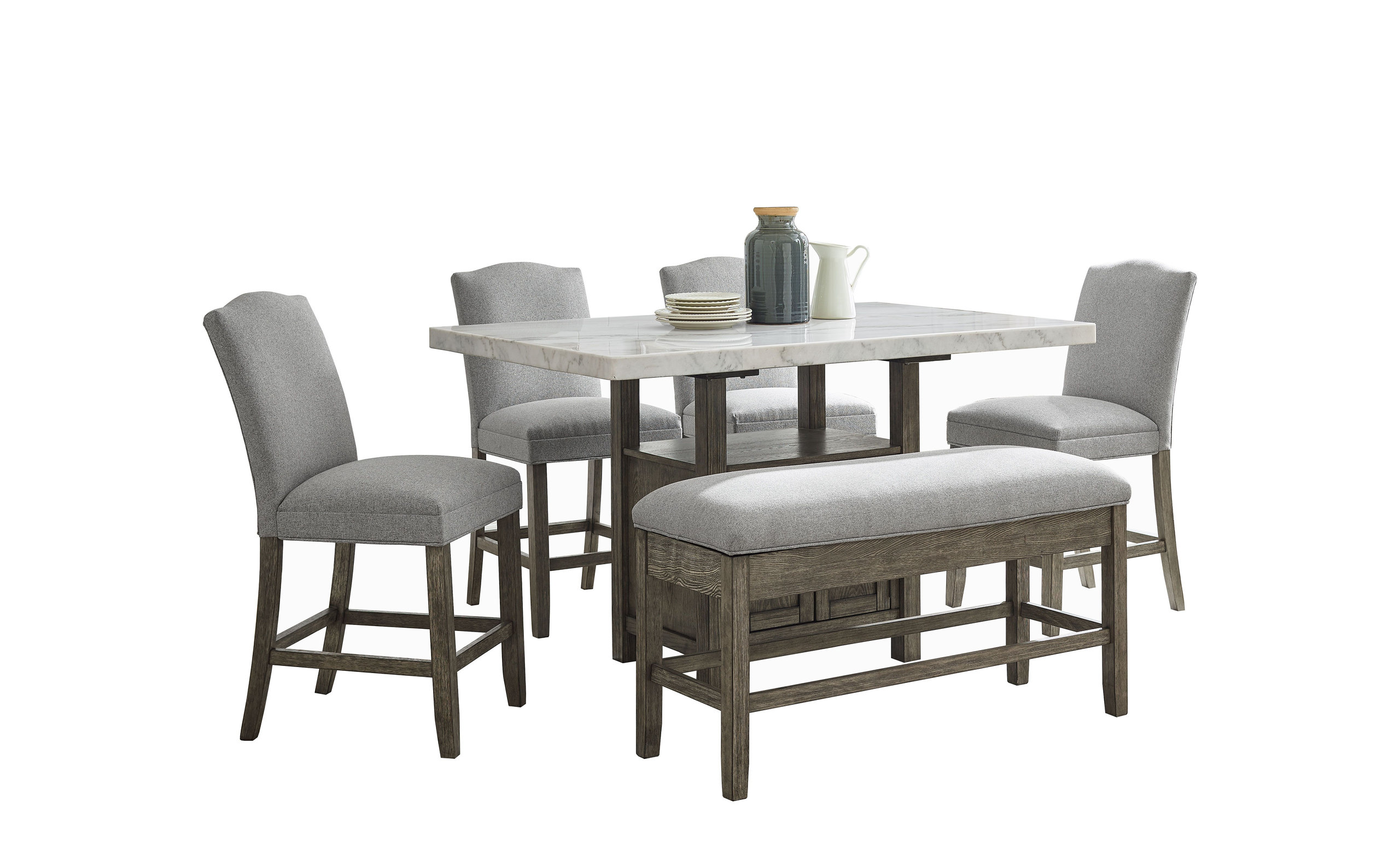 Grayson Dining Set - Transitional - Dining Sets - by Steve Silver