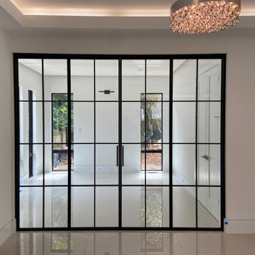 Italian Glass Premium Door Partition