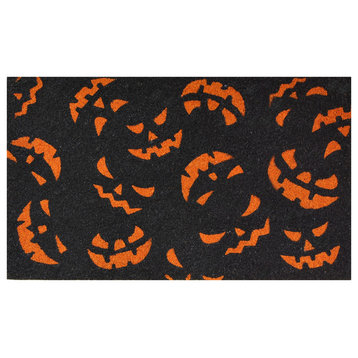 Scary Pumpkins Doormat