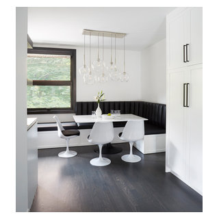 Gorgeous Modern Kitchen & Powder Room Remodel - Contemporary - Kitchen ...