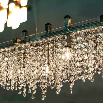 Linear Chandeliers from Michael McHale Designs