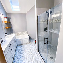 Master bath shower Doors