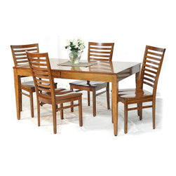 Modern Shaker table with modern ladderback sides - Products