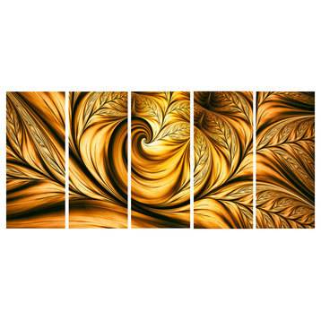 "Golden Dream" Abstract Art on Canvas