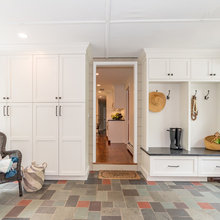 Breezeway mud room