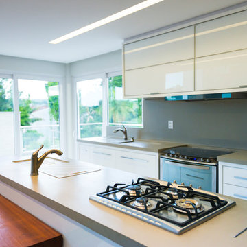 Cozinha moderna AM - Metrik Design - Arquitetura e Interiores