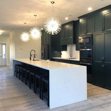 Waterfall Stunning Kitchen
