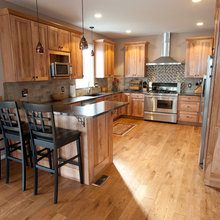 Hickory cabinets