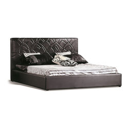 The Lily Bed in Black - Platform Beds