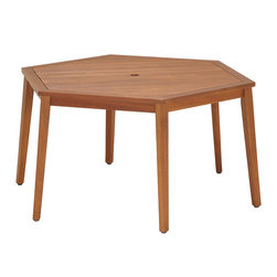 John Lewis - John Lewis Venice 6-Seater Hexagonal Dining Table & Chairs Set - Dining Chairs