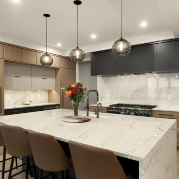 South High Street-Textured Oak Modern Kitchen