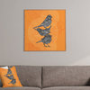 Deny Designs Valentina Ramos 3 Little Birds Framed Wall Art