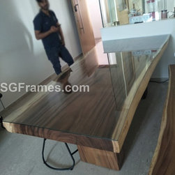 Table Top Gass - Odd Shape or Irregular Shape - with Template - SGFrames.com - Products