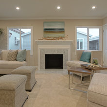 blue accent decor