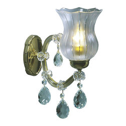 Inviting Home Inc. - Maria Theresa Crystal Sconces, Premium Crystal - Wall Sconces