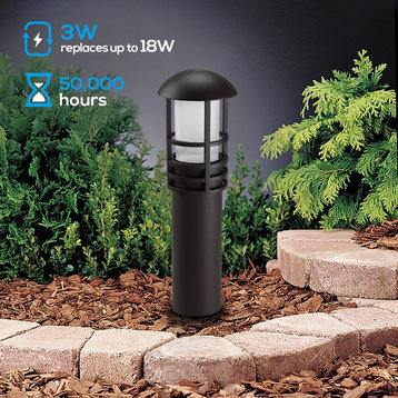 12 PACK 3W 12V LED Landscape Light, Waterproof, Aluminum, 4000k